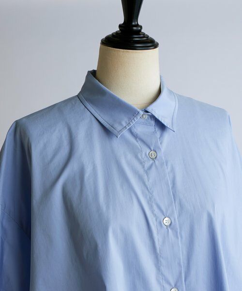 BEARDSLEY / ビアズリー シャツ・ブラウス | フレアロングシャツ | 詳細5