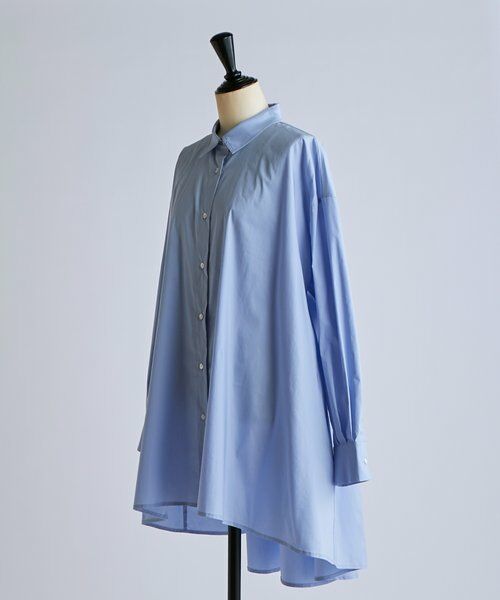 BEARDSLEY / ビアズリー シャツ・ブラウス | フレアロングシャツ | 詳細9