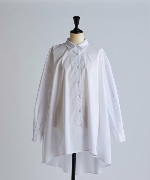 BEARDSLEY / ビアズリー シャツ・ブラウス | フレアロングシャツ | 詳細10