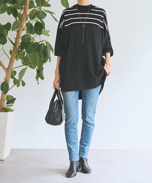 BEARDSLEY / ビアズリー ニット・セーター | ボーダーニットブラウス | 詳細1