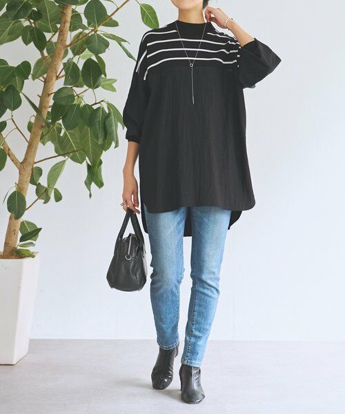 BEARDSLEY / ビアズリー ニット・セーター | ボーダーニットブラウス | 詳細2