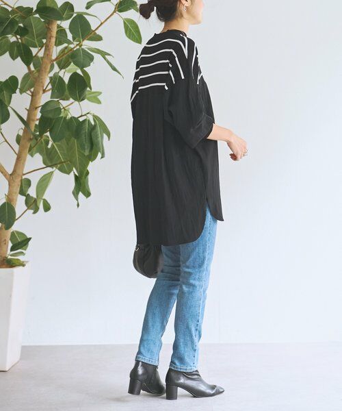 BEARDSLEY / ビアズリー ニット・セーター | ボーダーニットブラウス | 詳細5