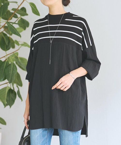 BEARDSLEY / ビアズリー ニット・セーター | ボーダーニットブラウス | 詳細7