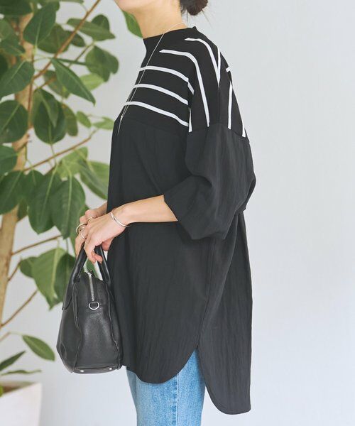 BEARDSLEY / ビアズリー ニット・セーター | ボーダーニットブラウス | 詳細8