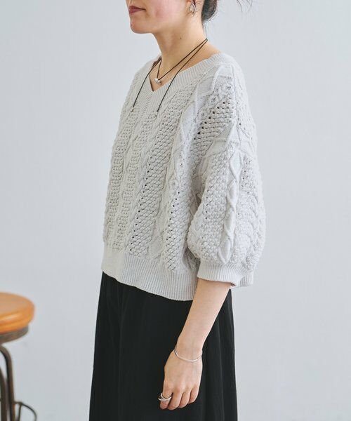 BEARDSLEY / ビアズリー ニット・セーター | ケーブルニットプルオーバー | 詳細2