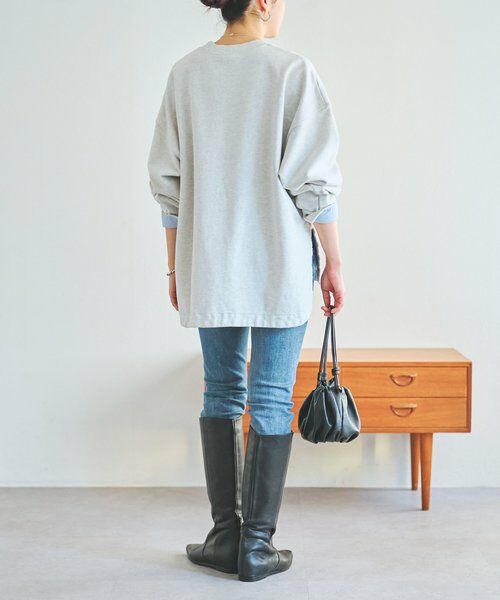 BEARDSLEY / ビアズリー カットソー | シャツカフス裏毛プルオーバー | 詳細13