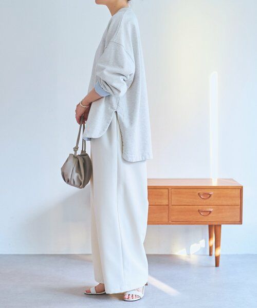 BEARDSLEY / ビアズリー カットソー | シャツカフス裏毛プルオーバー | 詳細5