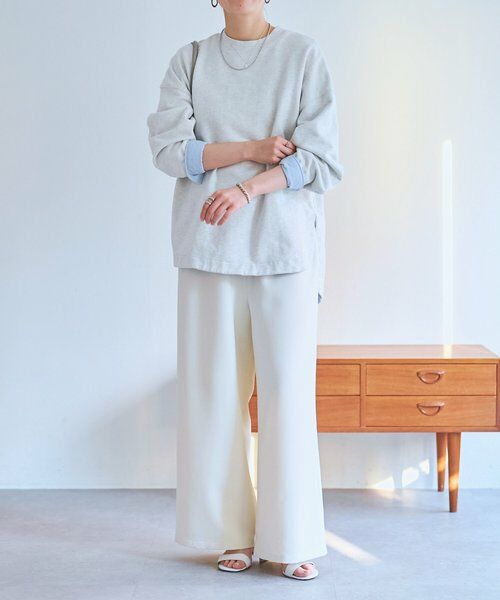 BEARDSLEY / ビアズリー カットソー | シャツカフス裏毛プルオーバー | 詳細7