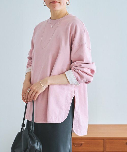 BEARDSLEY / ビアズリー カットソー | シャツカフス裏毛プルオーバー | 詳細17