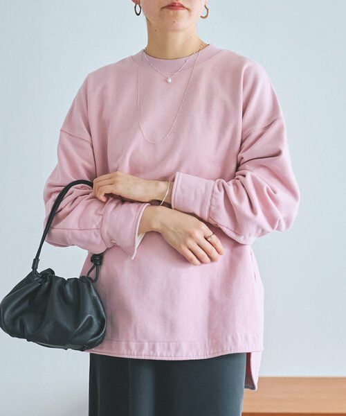 BEARDSLEY / ビアズリー カットソー | シャツカフス裏毛プルオーバー | 詳細27