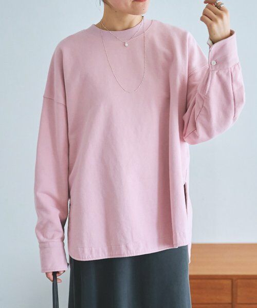 BEARDSLEY / ビアズリー カットソー | シャツカフス裏毛プルオーバー | 詳細29