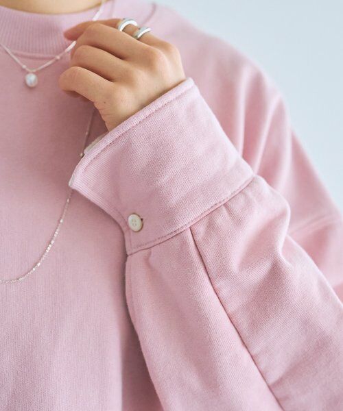 BEARDSLEY / ビアズリー カットソー | シャツカフス裏毛プルオーバー | 詳細30