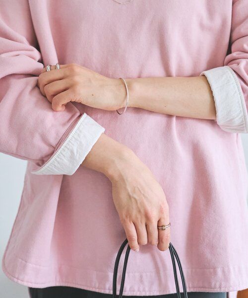 BEARDSLEY / ビアズリー カットソー | シャツカフス裏毛プルオーバー | 詳細21