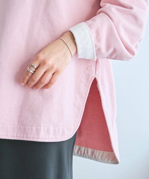 BEARDSLEY / ビアズリー カットソー | シャツカフス裏毛プルオーバー | 詳細22