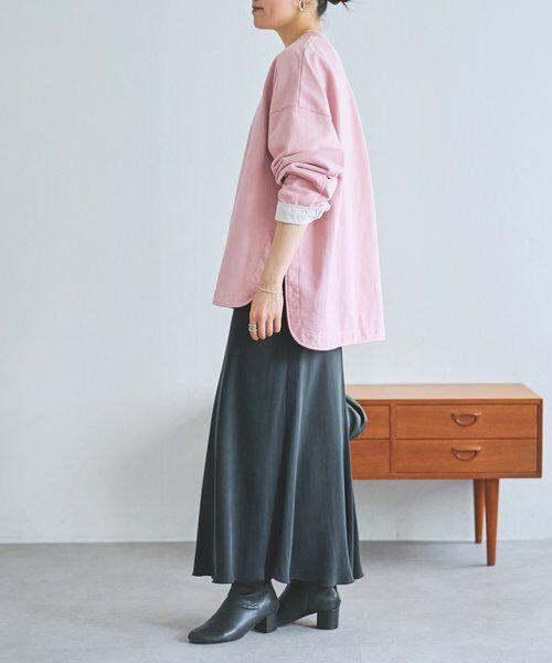 BEARDSLEY / ビアズリー カットソー | シャツカフス裏毛プルオーバー | 詳細24