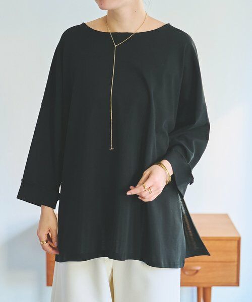 BEARDSLEY / ビアズリー カットソー | 《1/23(金)11：00予約開始》イニシャルメロープルオーバー（ブラック）