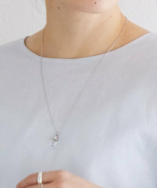 BEARDSLEY / ビアズリー カチューシャ・カチューム・その他 | クリアードロップネックレス | 詳細1