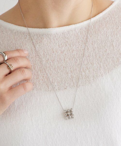 BEARDSLEY / ビアズリー カチューシャ・カチューム・その他 | キューブネックレス（シルバー）