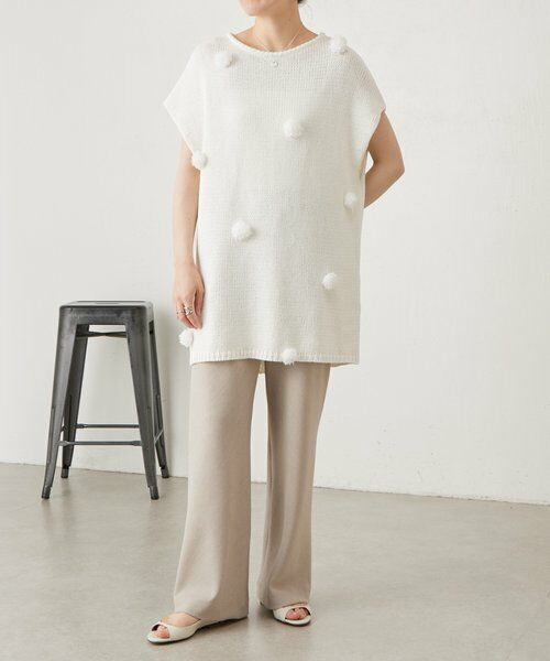 BEARDSLEY / ビアズリー その他パンツ | リネン調バイヤスパンツ | 詳細9