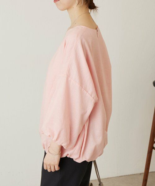 BEARDSLEY / ビアズリー シャツ・ブラウス | 綿麻バルーンブラウス | 詳細10