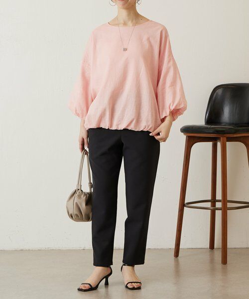 BEARDSLEY / ビアズリー シャツ・ブラウス | 綿麻バルーンブラウス | 詳細12