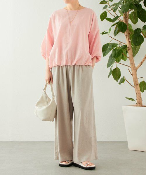 BEARDSLEY / ビアズリー シャツ・ブラウス | 綿麻バルーンブラウス | 詳細15