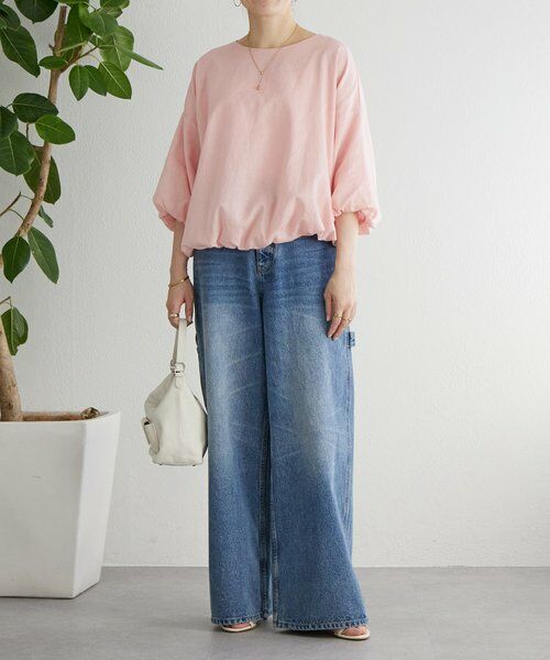 BEARDSLEY / ビアズリー シャツ・ブラウス | 綿麻バルーンブラウス | 詳細5