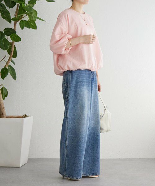 BEARDSLEY / ビアズリー シャツ・ブラウス | 綿麻バルーンブラウス | 詳細8