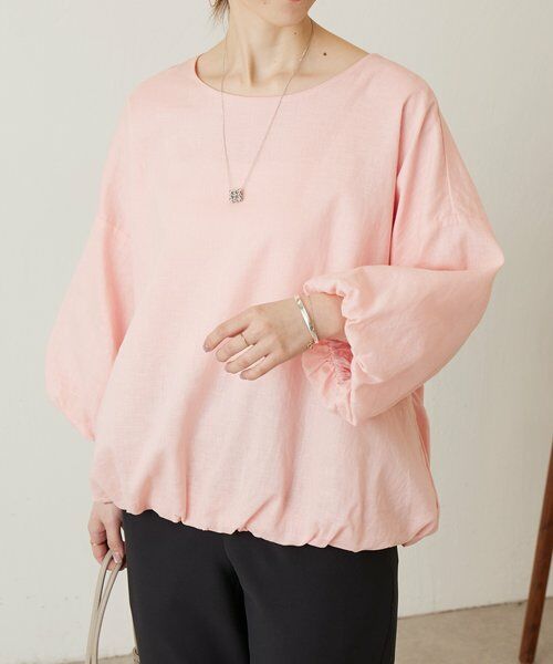 BEARDSLEY / ビアズリー シャツ・ブラウス | 綿麻バルーンブラウス | 詳細9