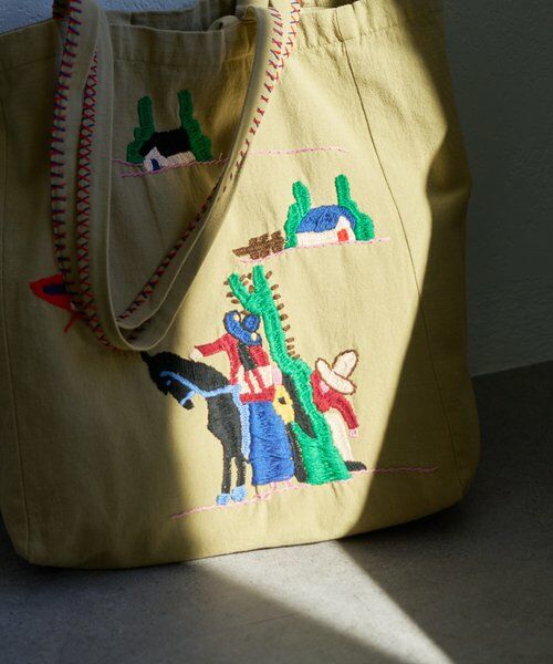 BEARDSLEY / ビアズリー トートバッグ | メキシカン刺繍Bag | 詳細11