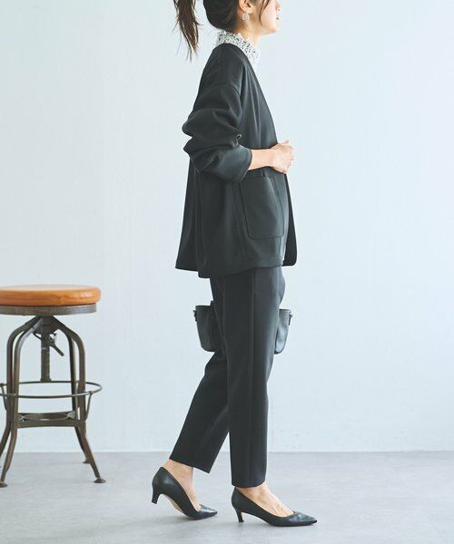 BEARDSLEY / ビアズリー その他パンツ | 《1/21(水)11：00予約開始》ウエストリブスリムパンツ | 詳細4