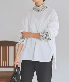 BEARDSLEY / ビアズリー シャツ・ブラウス | ツイードニットコンビシャツ