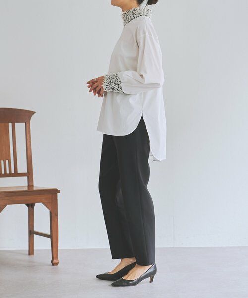 BEARDSLEY / ビアズリー シャツ・ブラウス | ツイードニットコンビシャツ | 詳細3