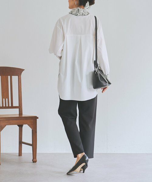 BEARDSLEY / ビアズリー シャツ・ブラウス | ツイードニットコンビシャツ | 詳細4