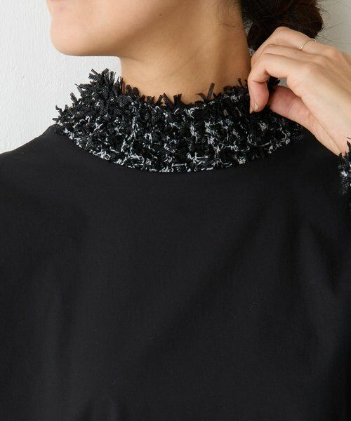 BEARDSLEY / ビアズリー シャツ・ブラウス | ツイードニットコンビシャツ | 詳細28