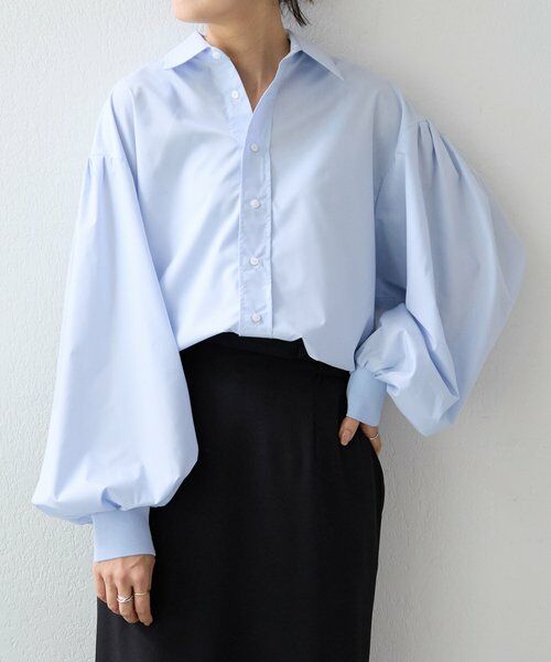 BEARDSLEY / ビアズリー シャツ・ブラウス | 《1/21(水)11：00予約開始》袖ボリュームシャツ | 詳細21