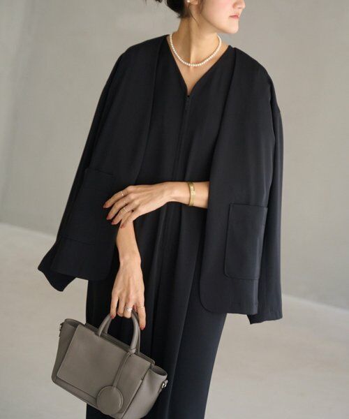 BEARDSLEY / ビアズリー その他アウター | 《1/21(水)11：00予約開始》ストレッチツイルジャケット（ブラック）