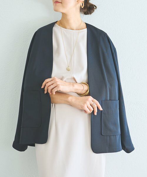 BEARDSLEY / ビアズリー その他アウター | 《1/21(水)11：00予約開始》ストレッチツイルジャケット | 詳細18