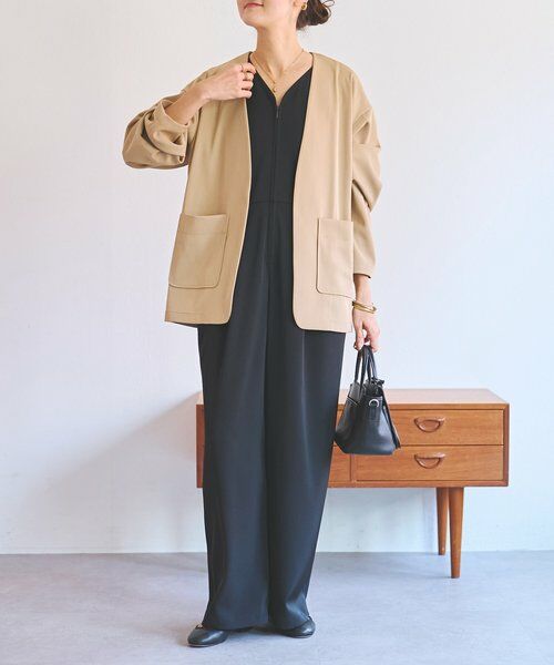 BEARDSLEY / ビアズリー サロペット・オールインワン | 《1/21(水)11：00予約開始》ストレッチツイルオールインワン | 詳細10