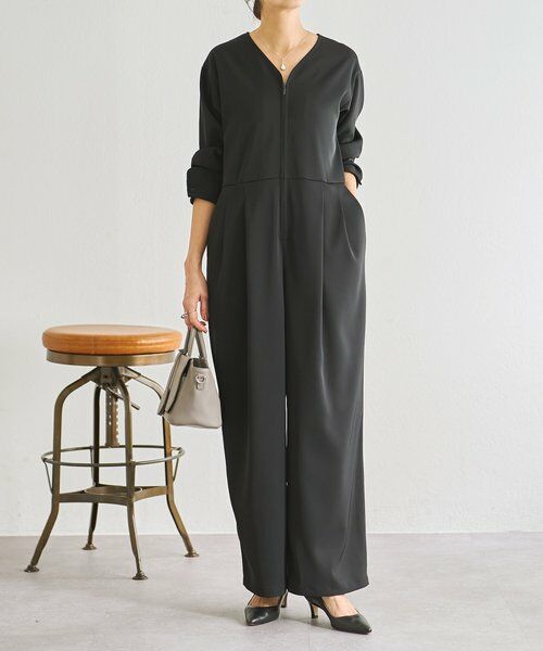 BEARDSLEY / ビアズリー サロペット・オールインワン | 《1/21(水)11：00予約開始》ストレッチツイルオールインワン | 詳細24