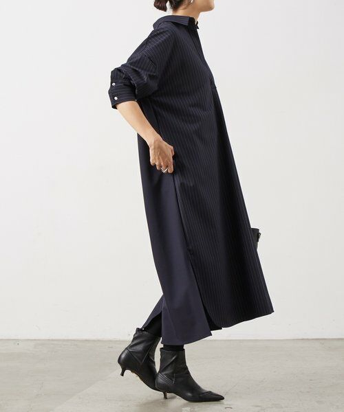 BEARDSLEY / ビアズリー ロング・マキシ丈ワンピース | 《1/21(水)11：00予約開始》後ろ比翼ワンピース | 詳細4