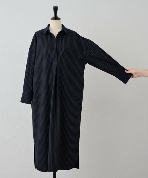 BEARDSLEY / ビアズリー ロング・マキシ丈ワンピース | 《1/21(水)11：00予約開始》後ろ比翼ワンピース | 詳細29