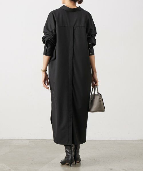 BEARDSLEY / ビアズリー ロング・マキシ丈ワンピース | 《1/21(水)11：00予約開始》後ろ比翼ワンピース | 詳細13