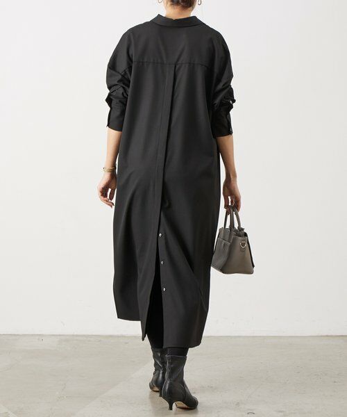 BEARDSLEY / ビアズリー ロング・マキシ丈ワンピース | 《1/21(水)11：00予約開始》後ろ比翼ワンピース | 詳細16