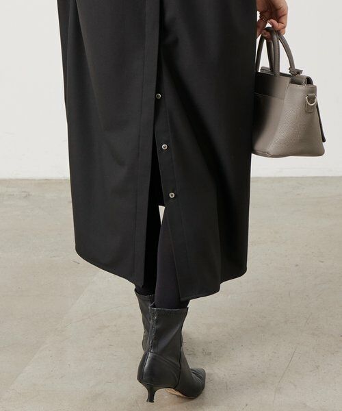 BEARDSLEY / ビアズリー ロング・マキシ丈ワンピース | 《1/21(水)11：00予約開始》後ろ比翼ワンピース | 詳細17