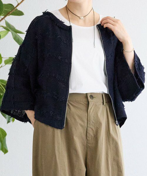 BEARDSLEY / ビアズリー シャツ・ブラウス | チェックフリンジプルオーバー | 詳細1