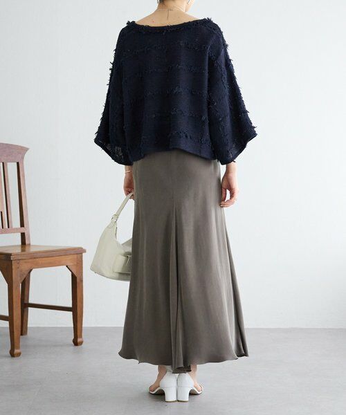 BEARDSLEY / ビアズリー シャツ・ブラウス | チェックフリンジプルオーバー | 詳細12