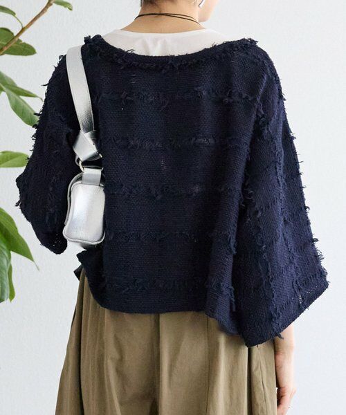 BEARDSLEY / ビアズリー シャツ・ブラウス | チェックフリンジプルオーバー | 詳細3