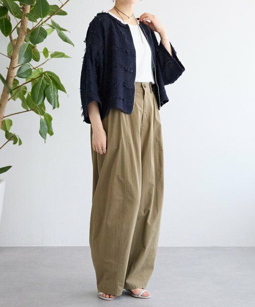 BEARDSLEY / ビアズリー シャツ・ブラウス | チェックフリンジプルオーバー | 詳細5