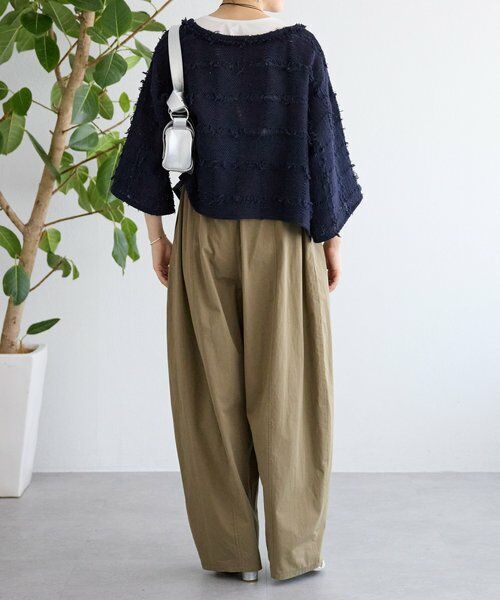 BEARDSLEY / ビアズリー シャツ・ブラウス | チェックフリンジプルオーバー | 詳細6